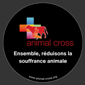 Autocollant Animal Cross